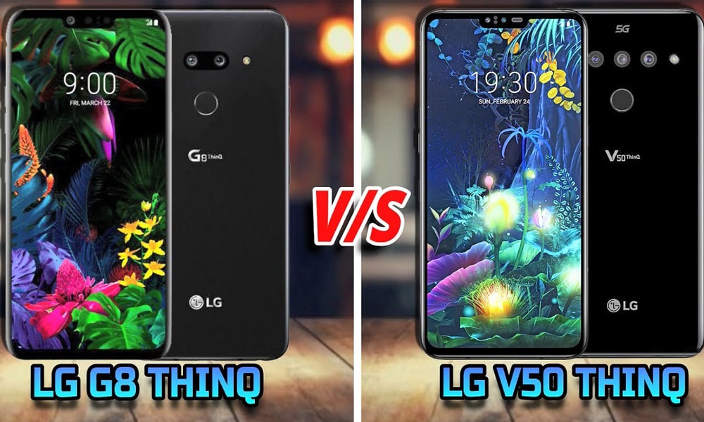 Trong năm nay nên chọn mua LG G8 ThinQ hay LG V50 5G?